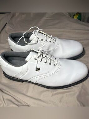 Footjoy Originals 45325 Men’s 15M White Synthetic Golf Shoes Foot Joy